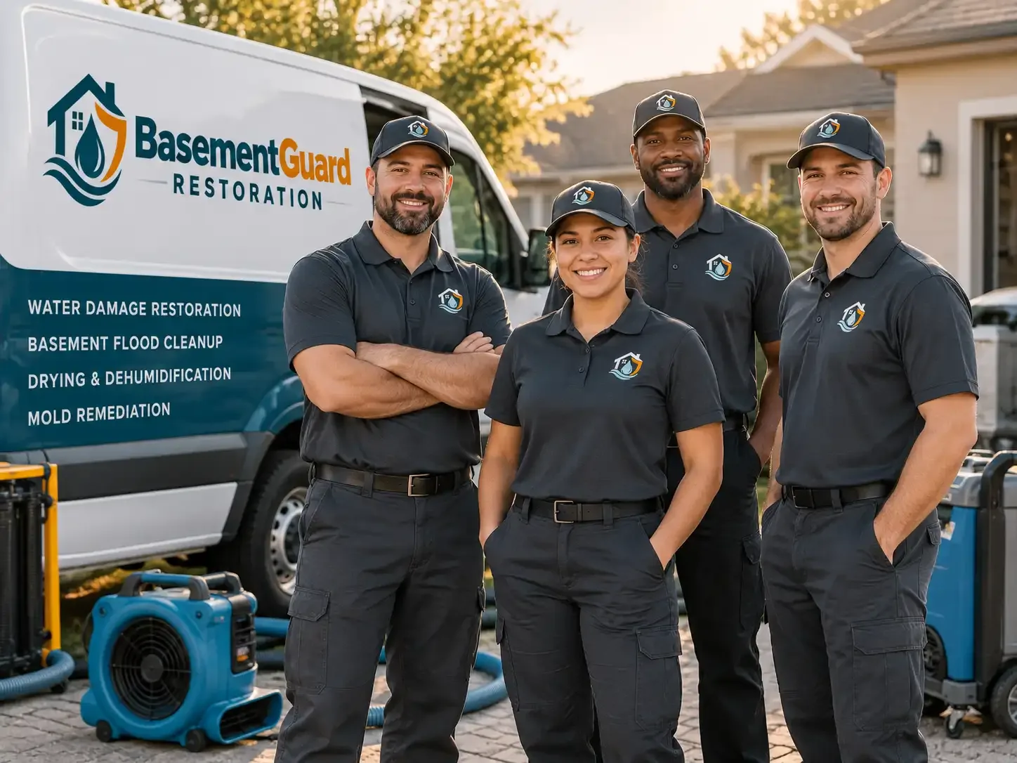 Basement Water Damage Restoration company in Brokaw, WI